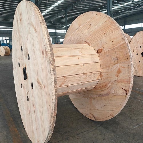 Wooden Wire Spool